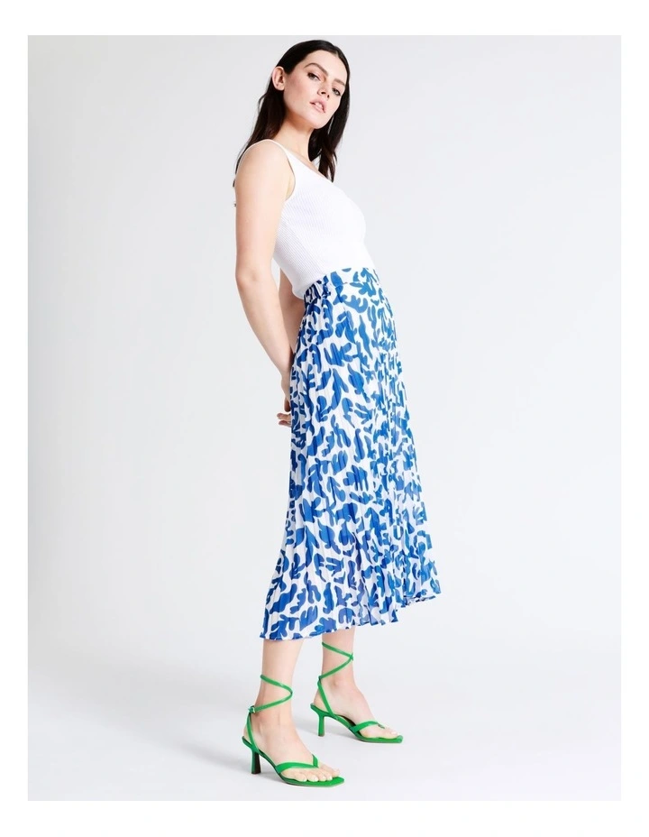 Hot Sale π Basque Pleated Midi π Skirt In Multi π₯ - Image 6