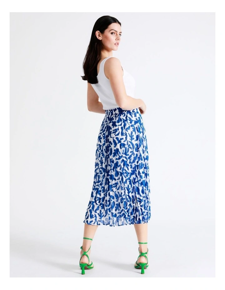 Hot Sale π Basque Pleated Midi π Skirt In Multi π₯ - Image 7