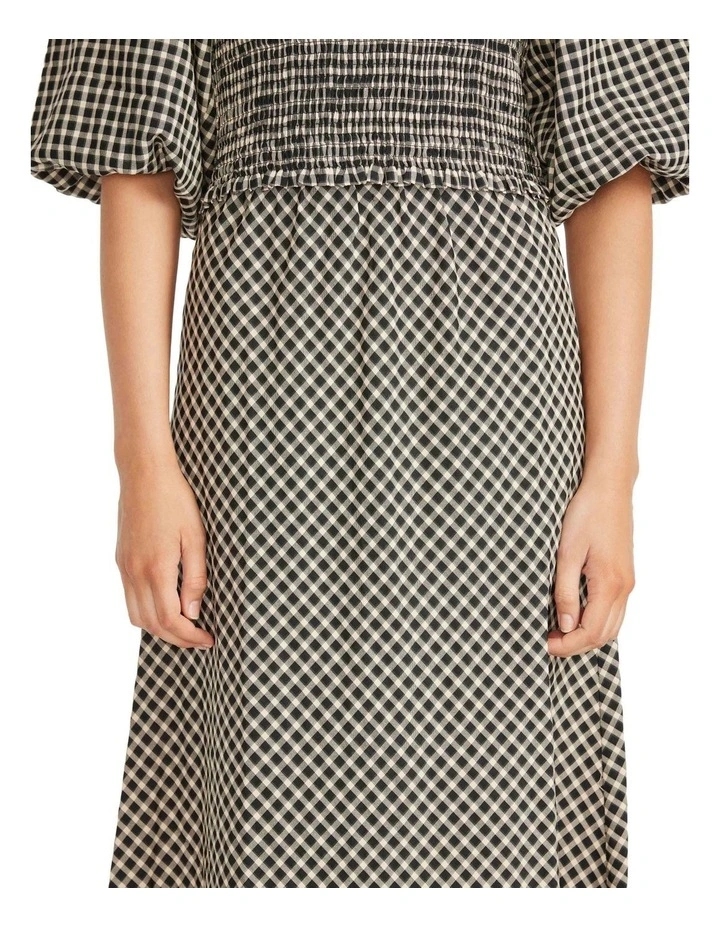 Budget β€οΈ Staple The Label Cedar Bias Slip π Skirt Black/Cream π - Image 4