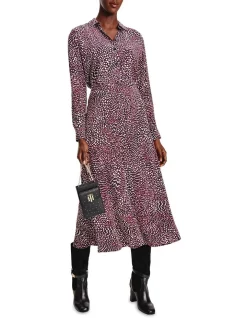 Best reviews of 🎉 Tommy Hilfiger Viscose Bias Midi 👗 Skirt In Red ⌛