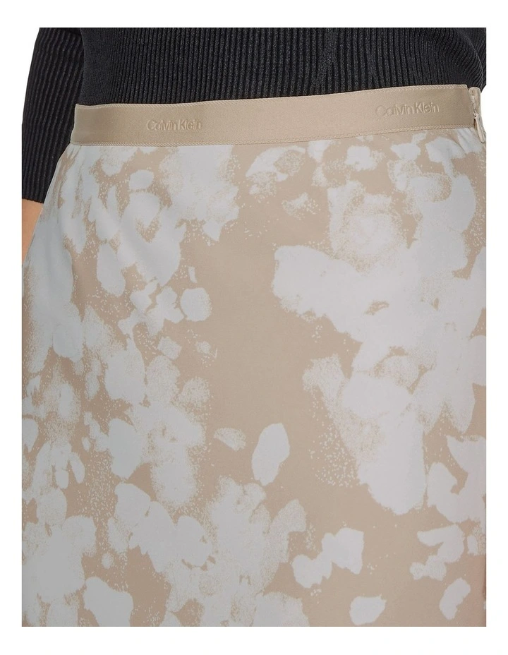 Best deal π Calvin Klein Reimagined Floral Printed π Skirt In Beige π₯° - Image 3