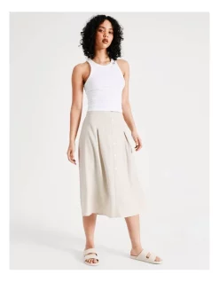 Flash Sale π Vero Moda Jesmilo π Skirt In Silver Lining βοΈ