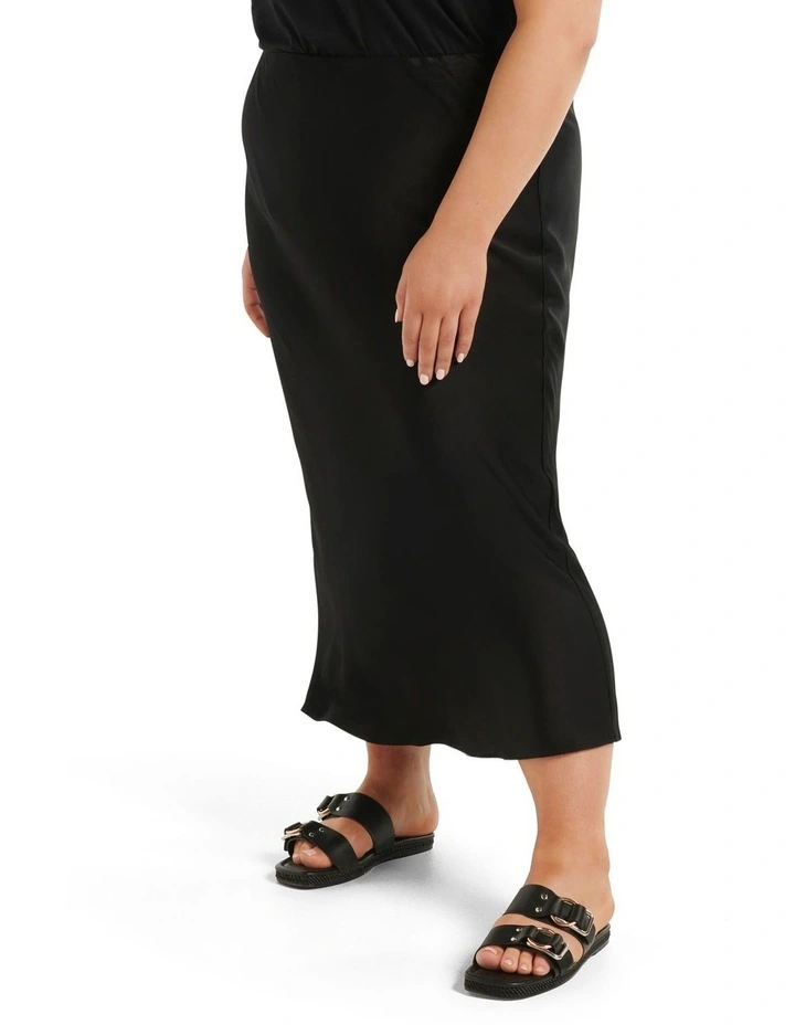 Cheap π Forever New Curve Portia Bias Midi π Skirt In Black βοΈ - Image 3