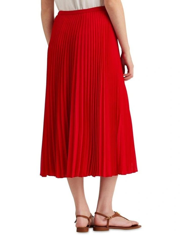 Discount π Lauren Ralph Lauren Pleated Chiffon π Skirt π - Image 2