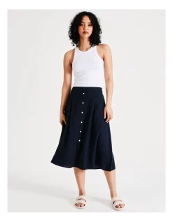 Best Pirce π Vero Moda Jesmilo π Skirt In Navy π₯