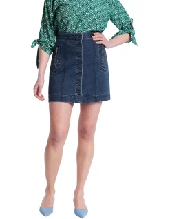 Buy π Marcs Not My Lover Denim π Skirt In Vintage Blue π