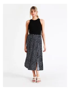 Best Pirce π ONLY Judy Midi π Skirt In Night Sky π