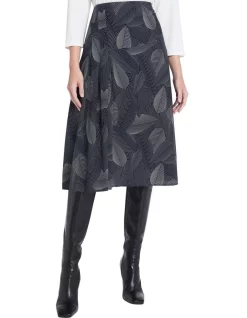 Hot Sale π David Lawrence Elora Pleat π Skirt In Navy π