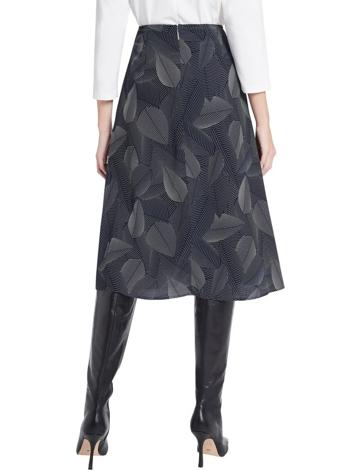 Hot Sale π David Lawrence Elora Pleat π Skirt In Navy π - Image 3
