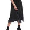 Outlet 🥰 Marcs Tulle Weeks Notice 👗 Skirt Charcoal ✔️