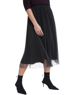 Outlet π₯° Marcs Tulle Weeks Notice π Skirt Charcoal βοΈ