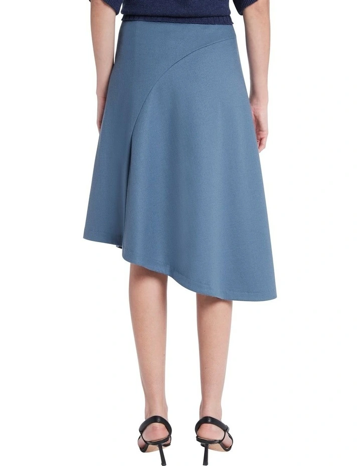 Brand new π― David Lawrence Renae Wool π Skirt In Steel Blue β - Image 3