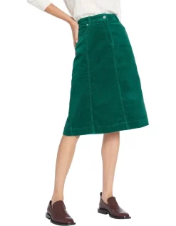 Best Sale ✔️ David Lawrence Celine Corduroy 👗 Skirt Shamrock 👍
