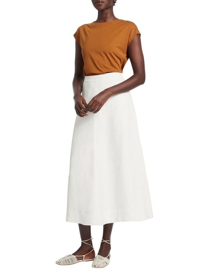 Wholesale π David Lawrence Elle Maxi π Skirt In Ivory π - Image 2