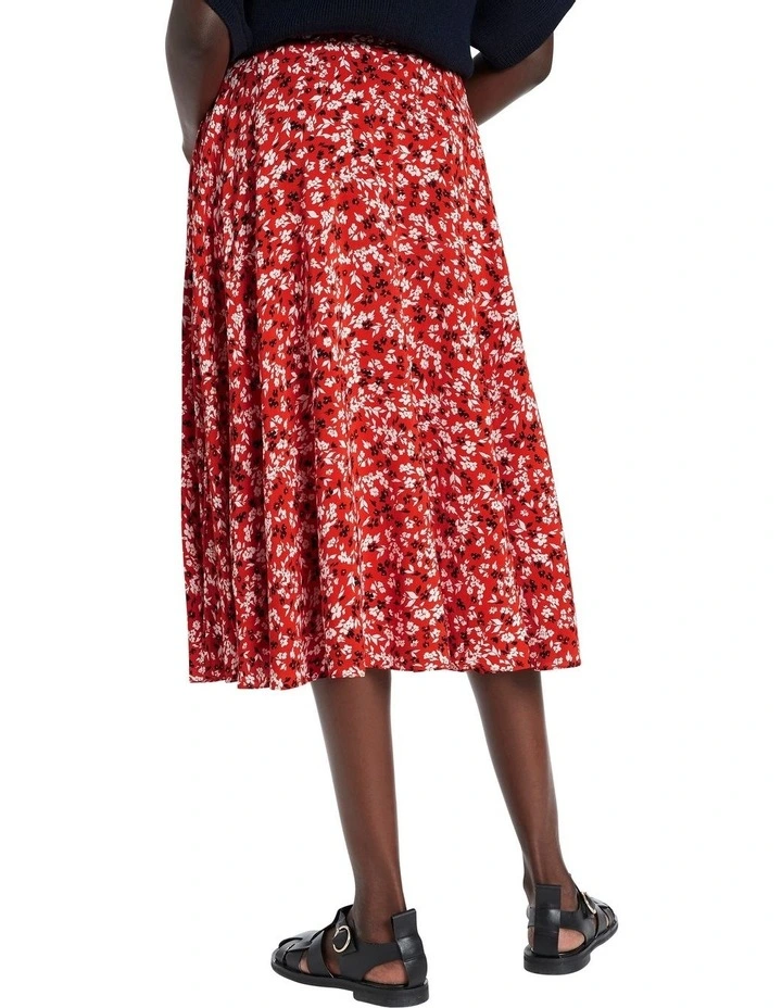 Brand new βοΈ David Lawrence Cordelia Maxi π Skirt Scarlet Multi β - Image 3