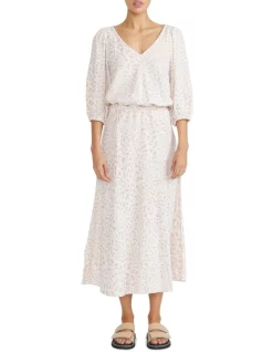 Promo π₯° Staple The Label Seraphina Midi Slip π Skirt Multi π