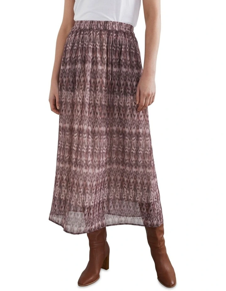 Hot Sale βοΈ French Connection Ikat Gathered Midi π Skirt π