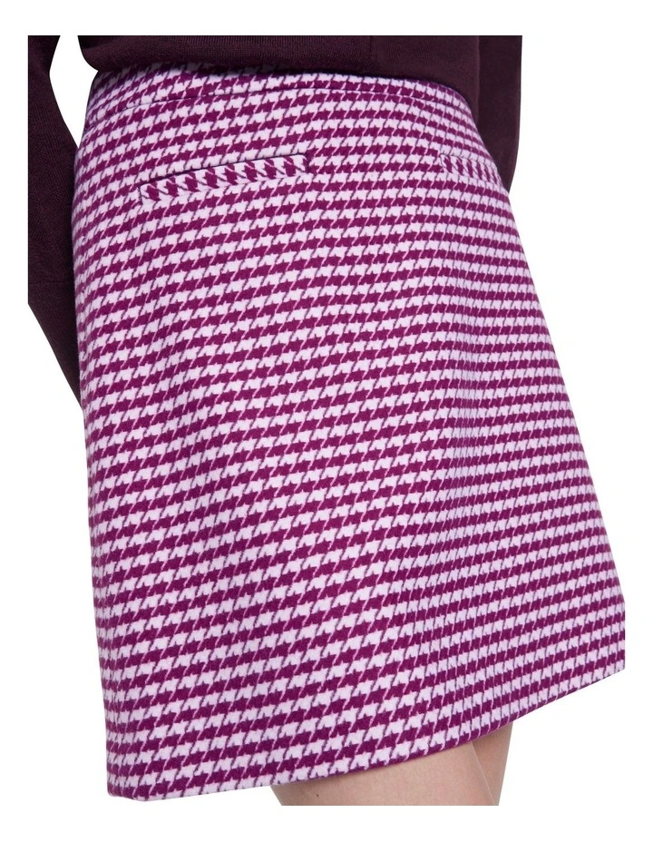Discount π Marcs Mosman π Dogtooth π Skirt Magenta 𧨠- Image 4