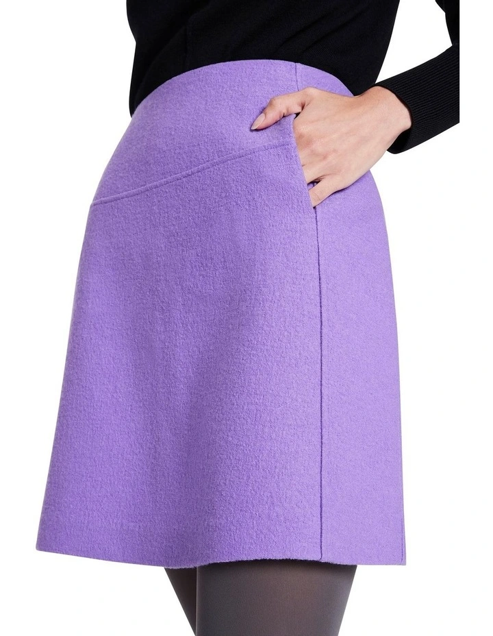 Wholesale 𧨠Marcs Lily Felted Wool π Skirt Lilac π― - Image 4