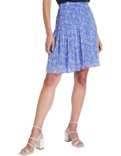 Hot Sale 🧨 Marcs Something About Daisy 👗 Skirt Lapis Multi 🛒
