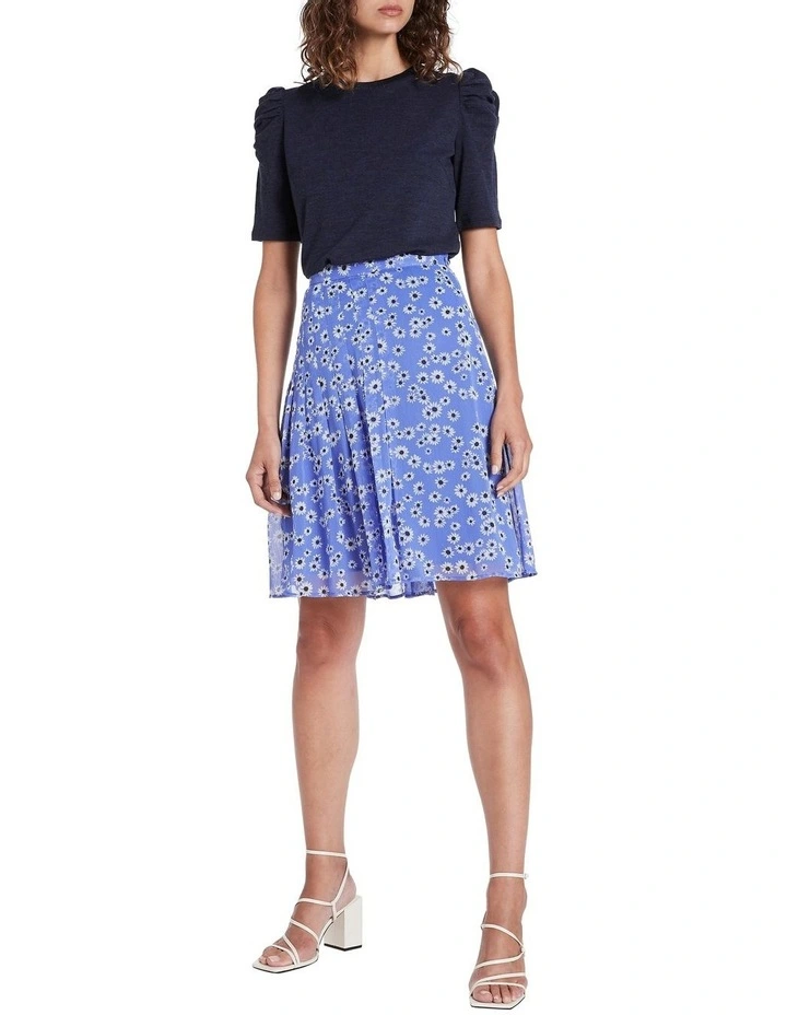 Hot Sale 𧨠Marcs Something About Daisy π Skirt Lapis Multi π - Image 2