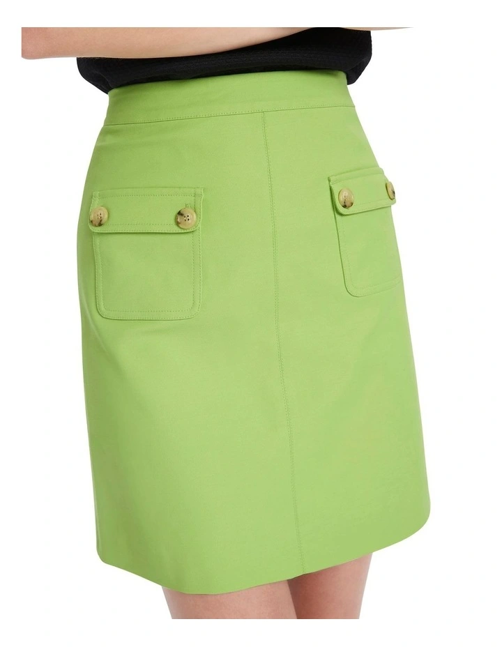 Budget π Marcs Elyse A Line π Skirt Lime Green 𧨠- Image 4