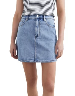 Promo π French Connection High Rise Denim π Skirt π