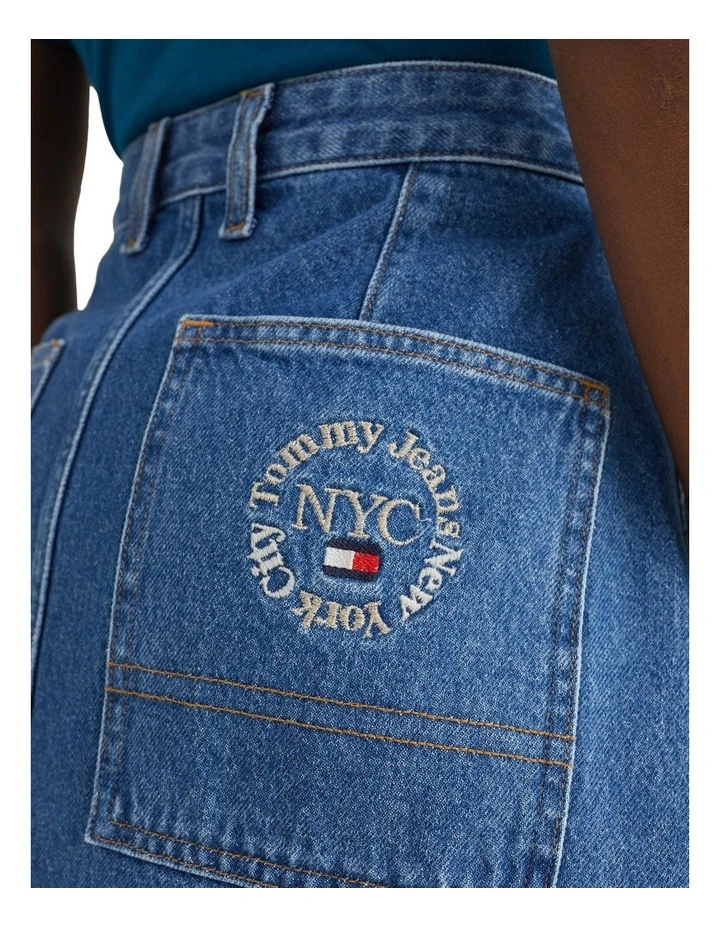 Cheap π€© Tommy π Jeans Badge Mini π Skirt In Blue π― - Image 4