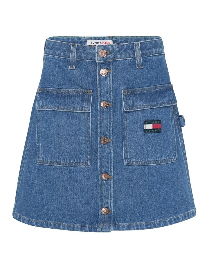 Cheap π€© Tommy π Jeans Badge Mini π Skirt In Blue π― - Image 5