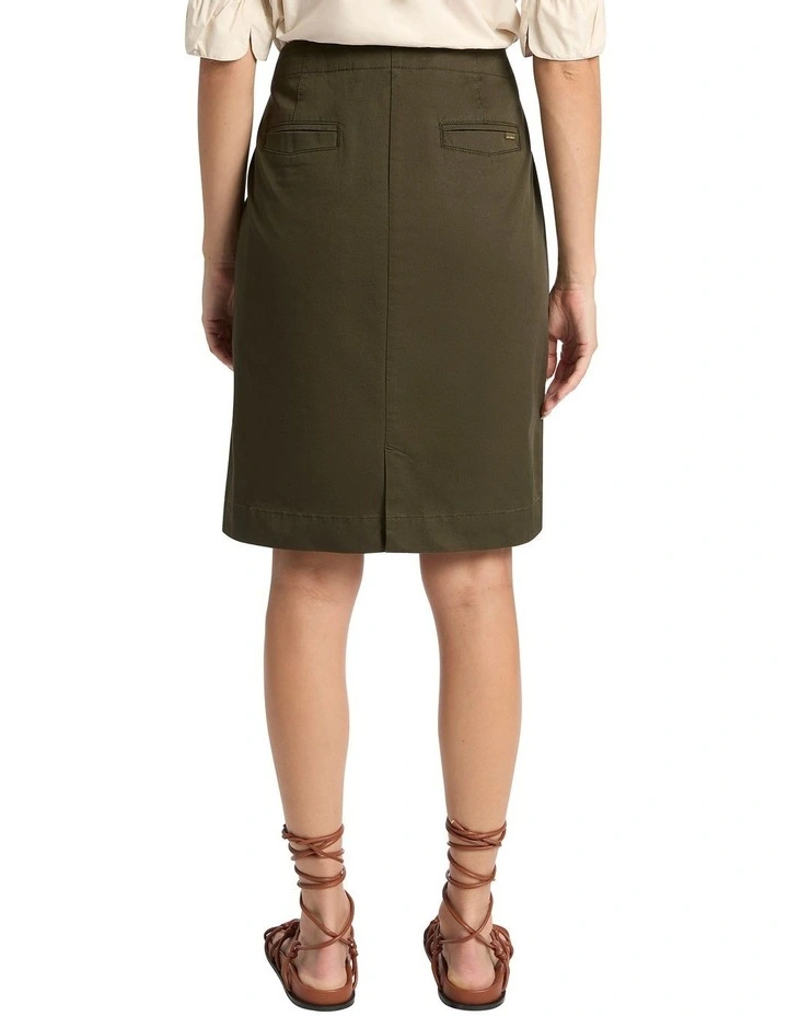 Best Sale β David Lawrence Rhoda Utility Pencil π Skirt In Green π - Image 3