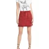 Buy 🎁 Sass & Bide Murphy's Law Denim 👗 Skirt In Washed Cherry 👍