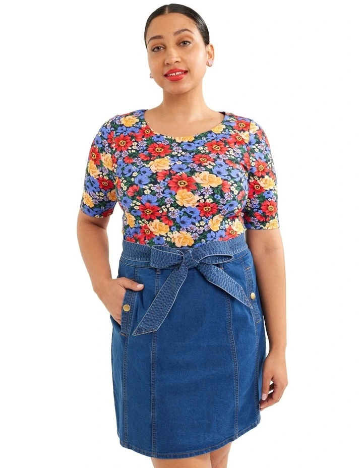 Budget βοΈ Review Natalee Denim π Skirt In Blue β¨ - Image 3