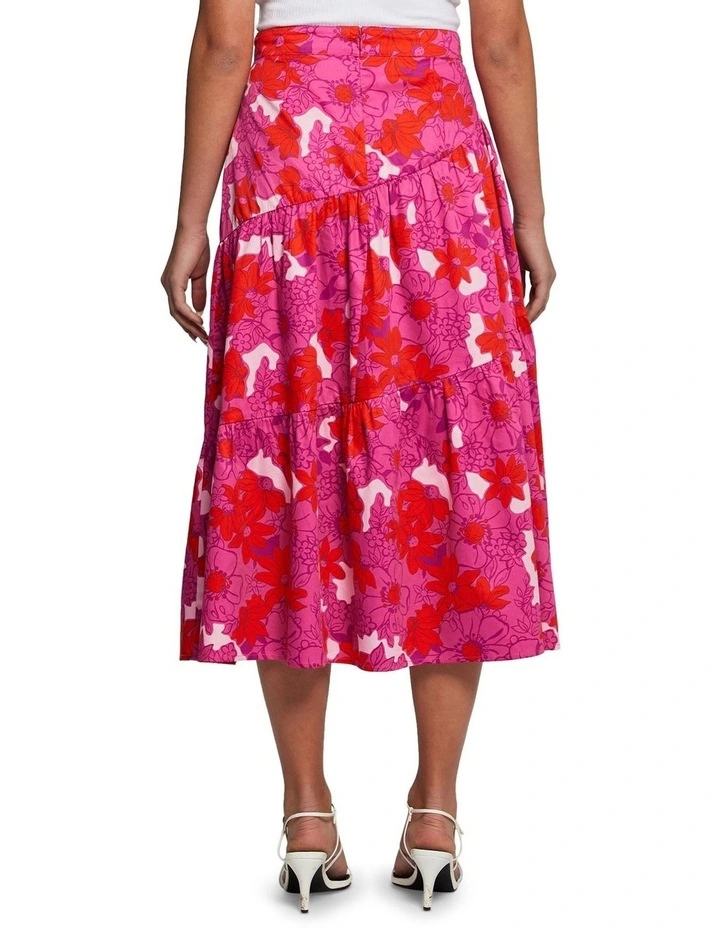 Cheap π― Stella Jolie Blossom Tiered π Skirt In Pink Multi π - Image 2